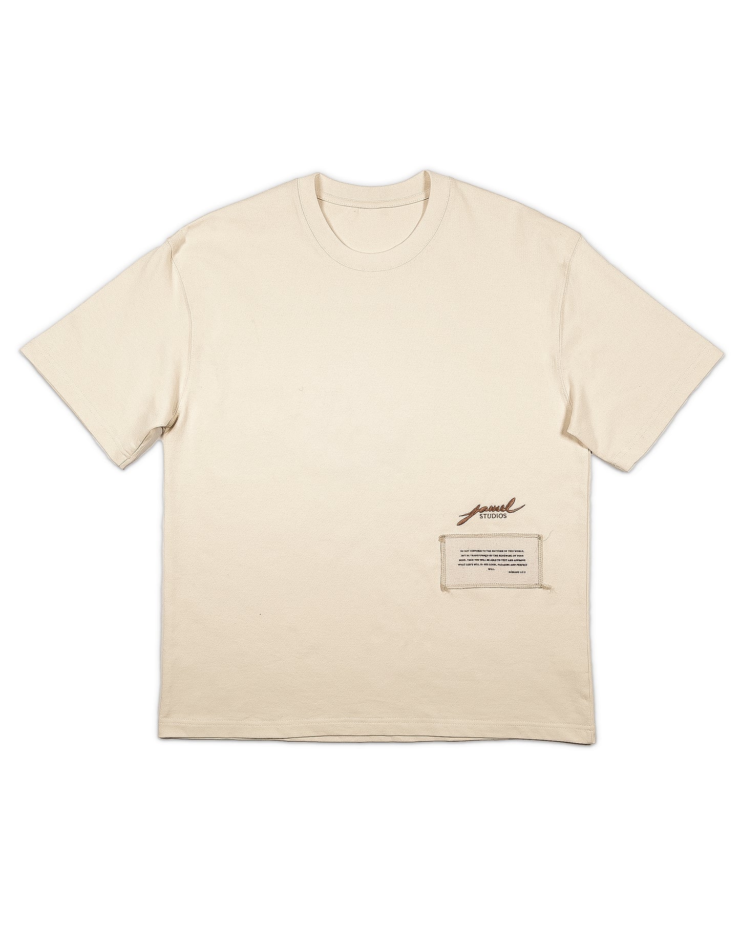 Romans 12:2 Tee Cream
