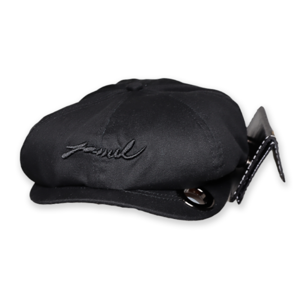 Signature "Jamel" Newsboy Hat w/ Leather Lighter Side Pouch