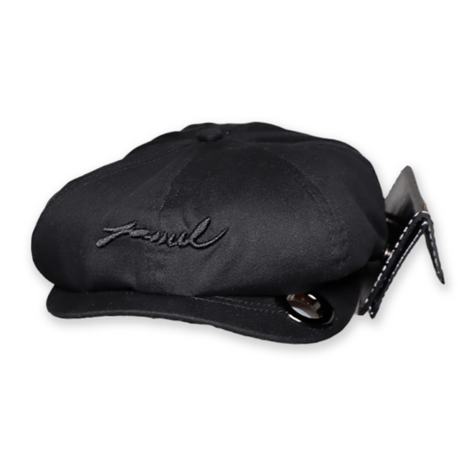 Signature "Jamel" Newsboy Hat w/ Leather Lighter Side Pouch