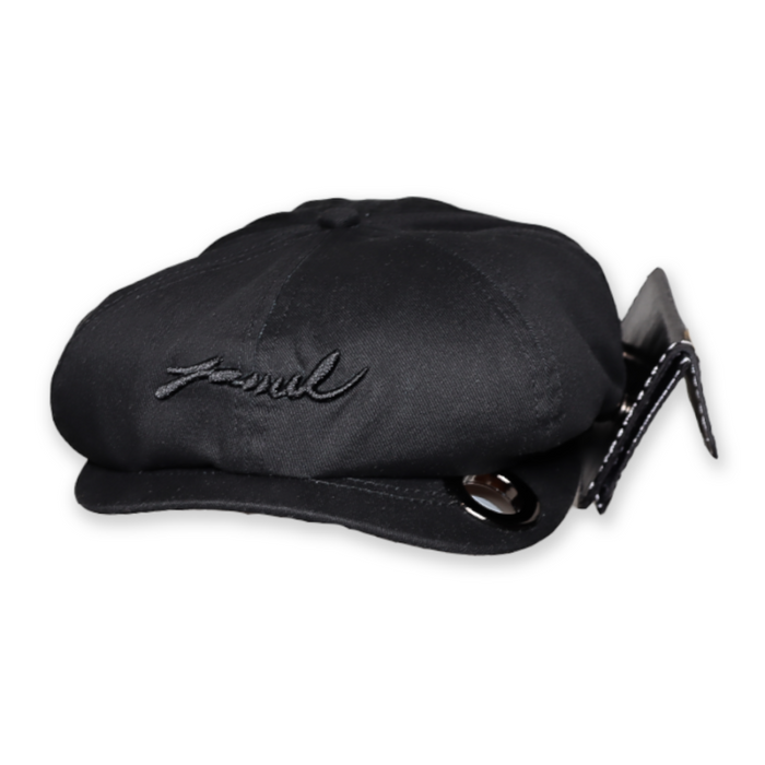 Signature "Jamel" Newsboy Hat w/ Leather Lighter Side Pouch